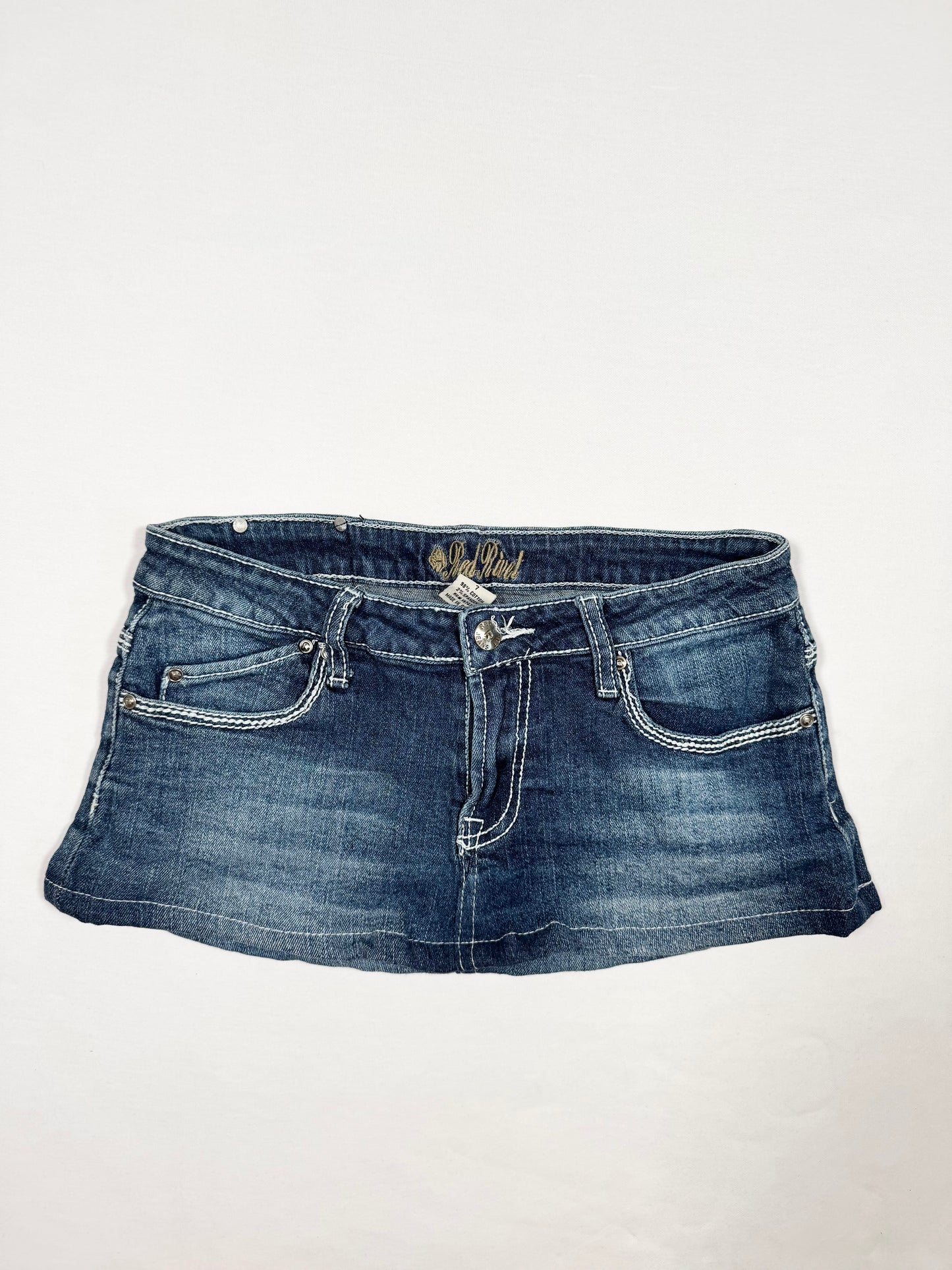 Diamanté Cross Mini Skirt ♡ Size S