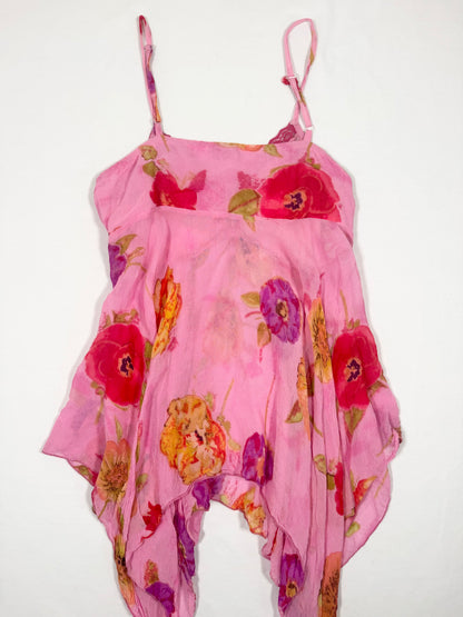 Floral Beaded Cami ♡ M