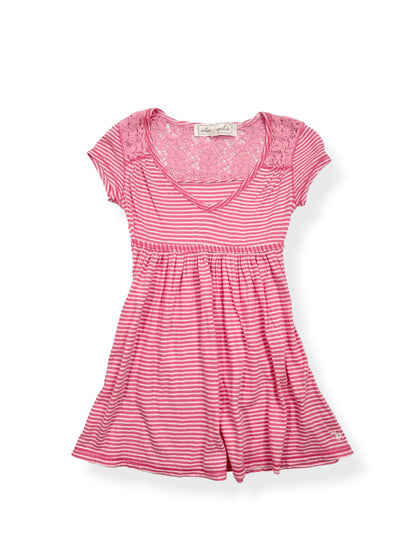 Abercrombie Striped Baby Doll Tee ♡ XXS