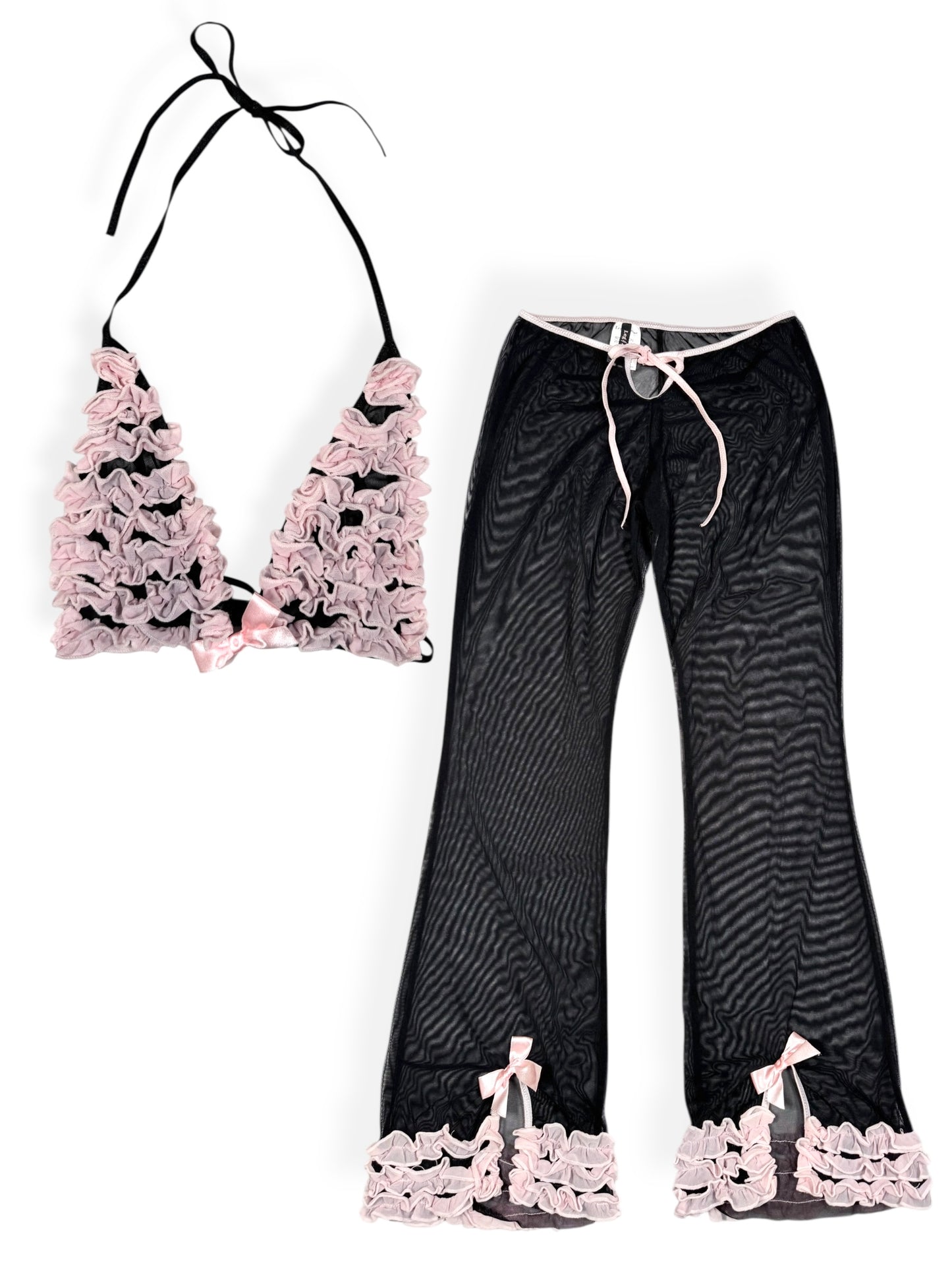 Leg Avenue Ruffle Set  ♡ Size XS/S