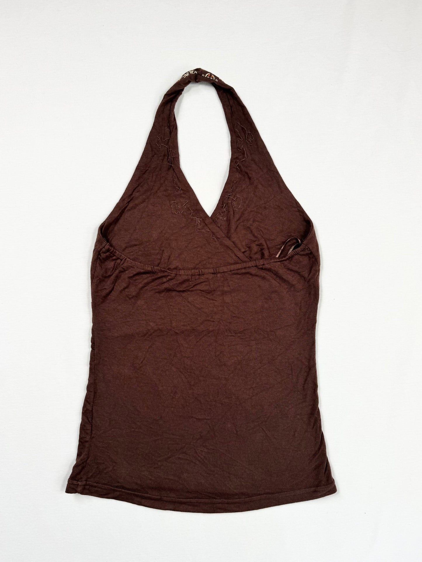Boho Brown Halter ♡ S