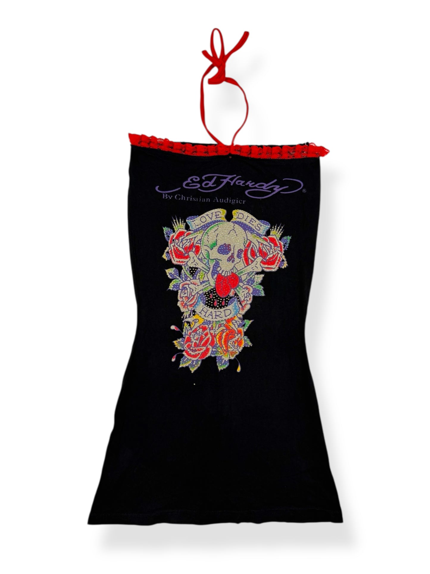 Ed Hardy Halter Dress ♡ Size XS