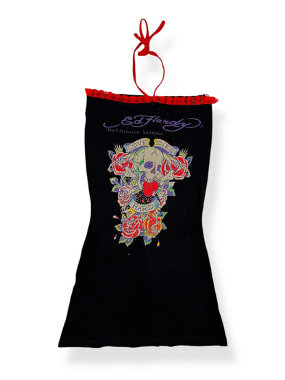 Ed Hardy Halter Dress ♡ Size XS