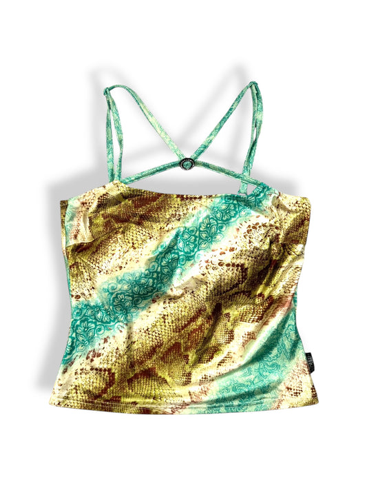 Snakeprint cami