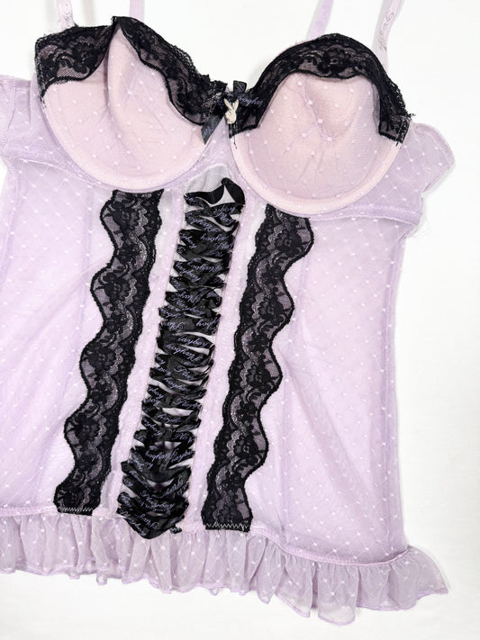 Playboy Purple Corset ♡ Size M