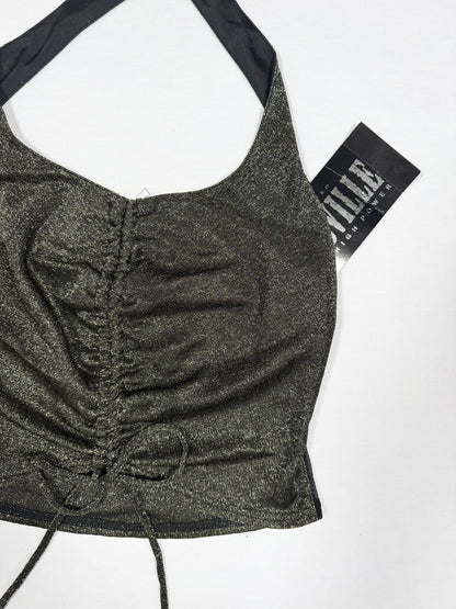 Galsville Glittery Halter ♡ Size S