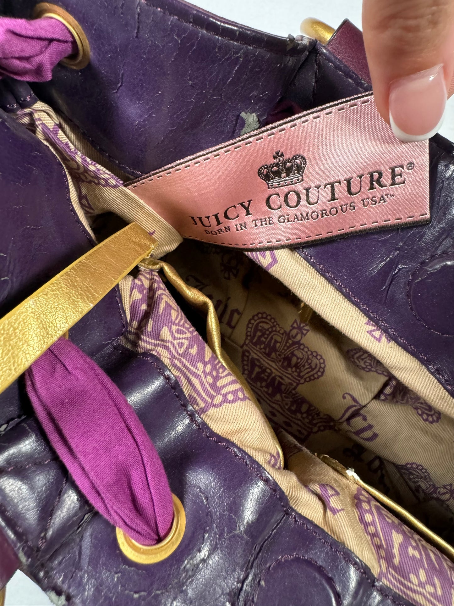 BNWT Juicy Couture Purple Bag