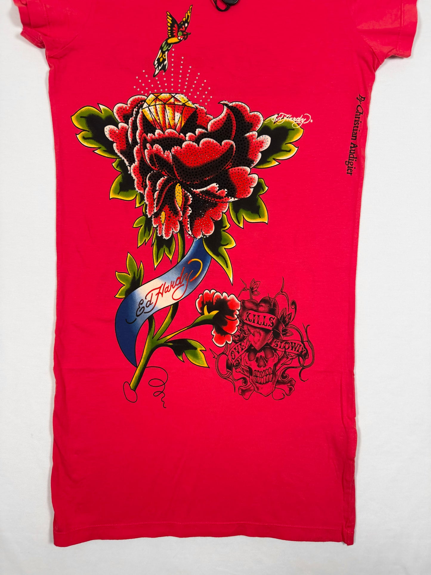 Ed Hardy Diamante Tee