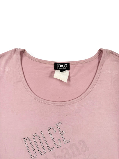 D&G Dusty Pink Tee ♡ M
