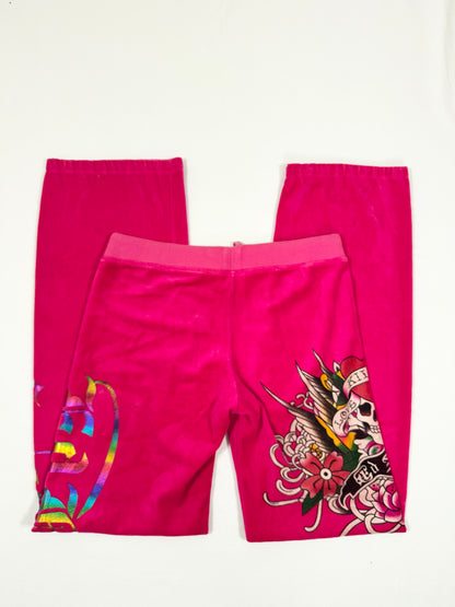 Pink Ed Hardy Tracksuit ♡ L/XL