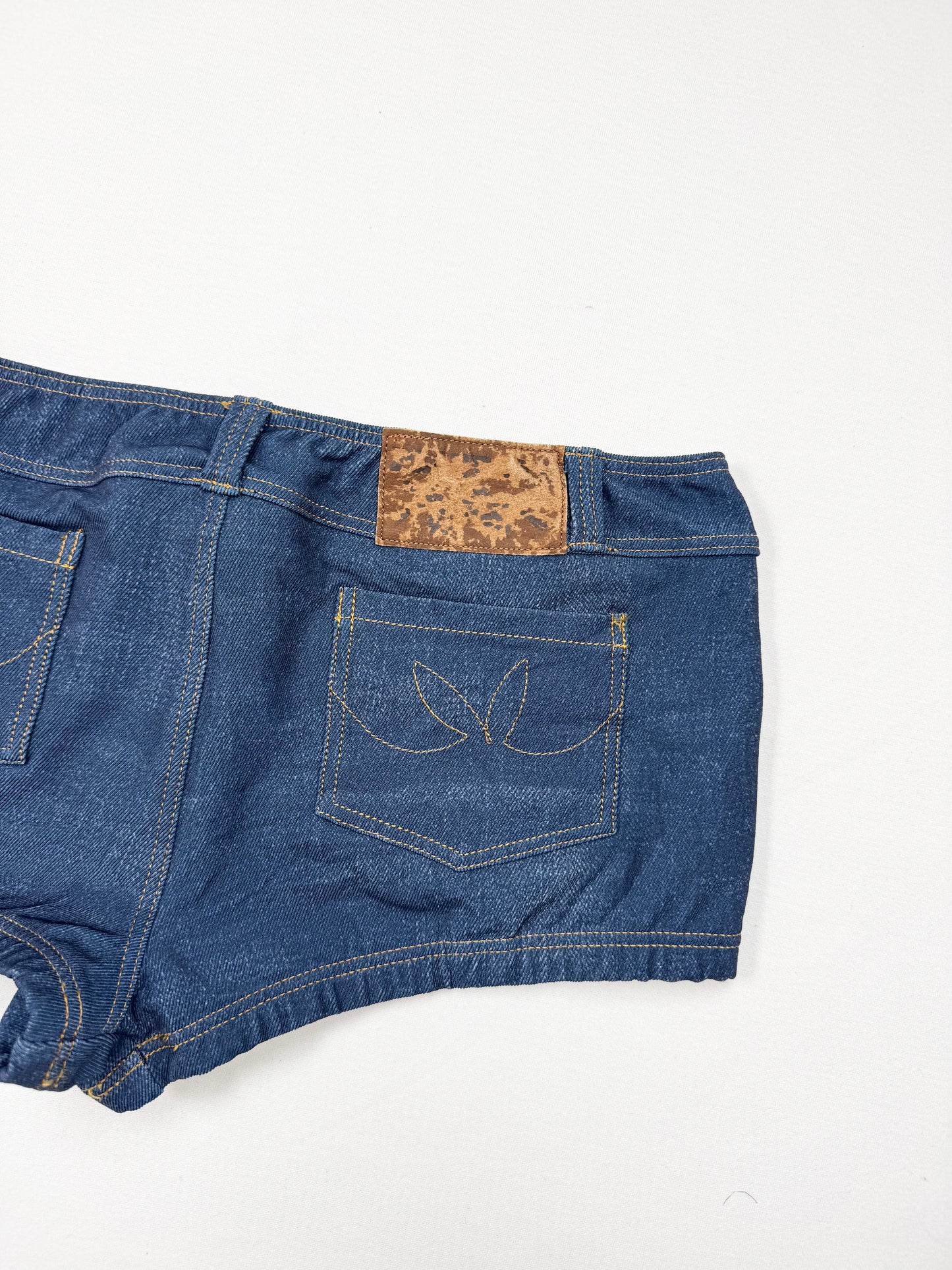 Playboy Denim Look Shorts ♡ XS