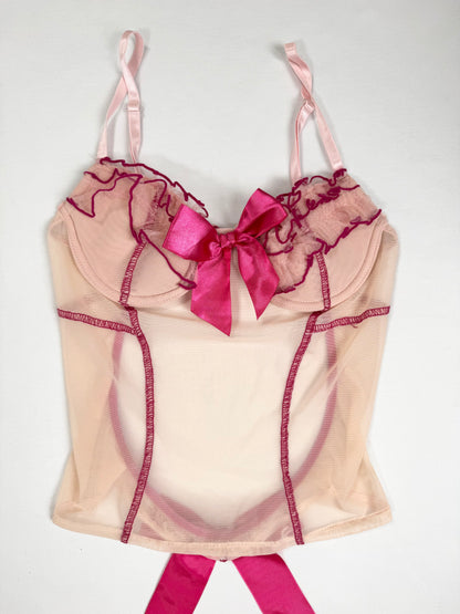 Ruffle Bow Cami Set ♡ S/M