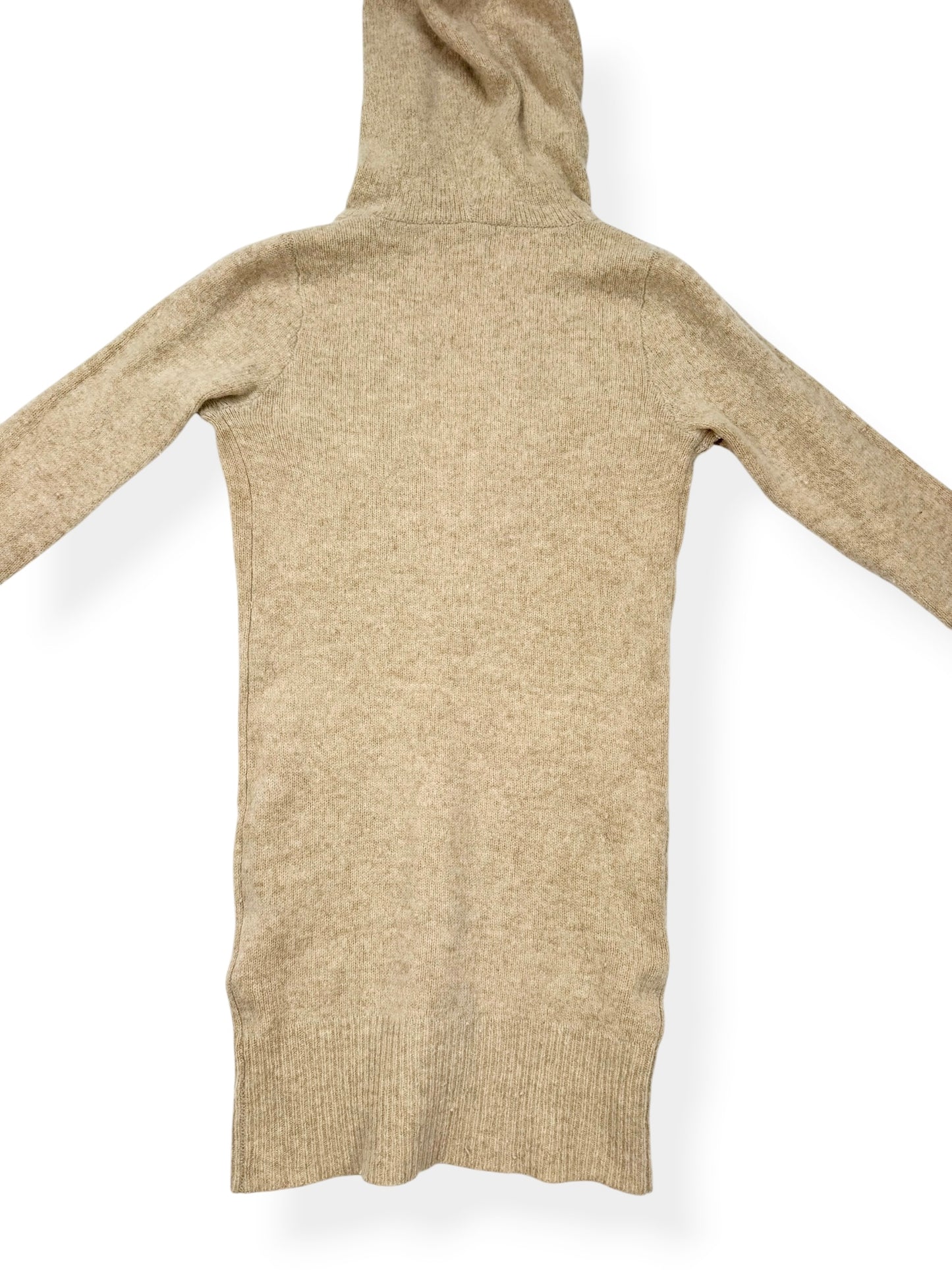 Abercrombie Beige Hooded Knit ♡ S