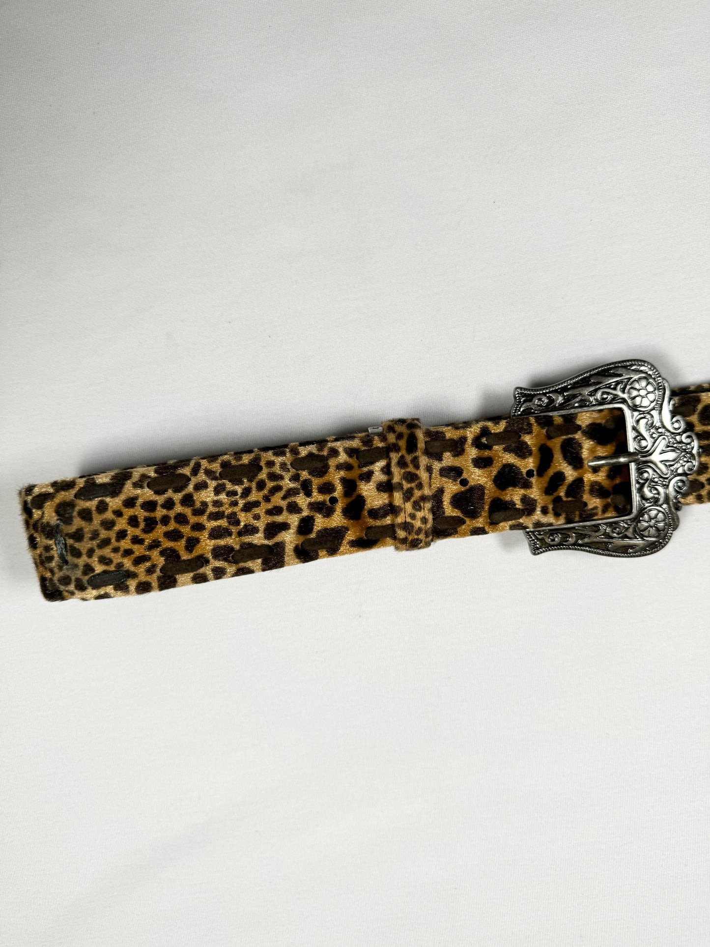 Leopard Print Belt