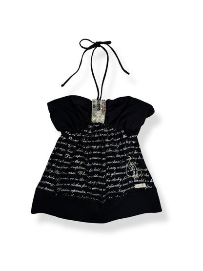 Baby Phat Sequin Halter ♡ M/L