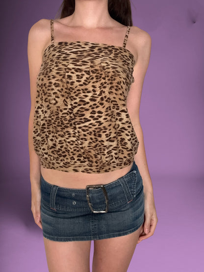 Glitter Leopard Cami ♡ S
