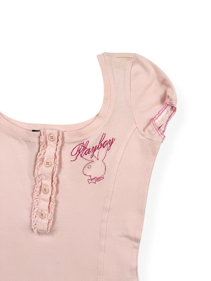 Pink Playboy Babydoll Tee ♡ S/M