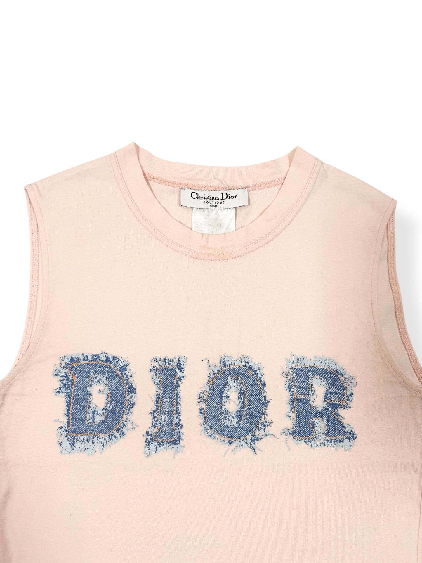 Christian Dior Denim Tank