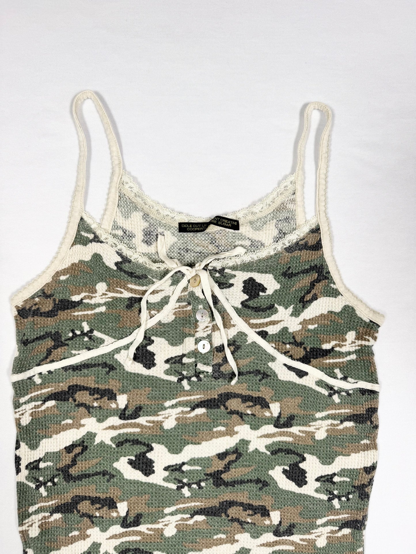 Camo Cami ♡ Size S