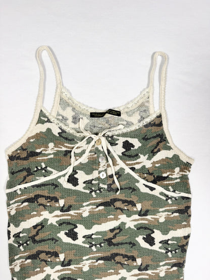 Camo Cami ♡ Size S