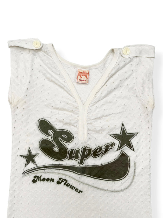 Super Pointelle Tee ♡ XS