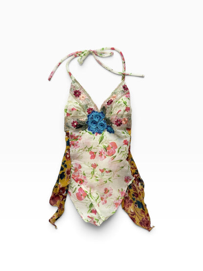 Reworked Floral Cami ♡ XS