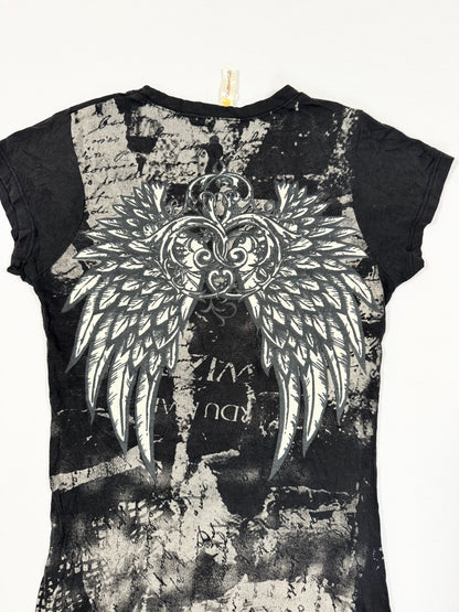 Black Grunge Tee ♡ S