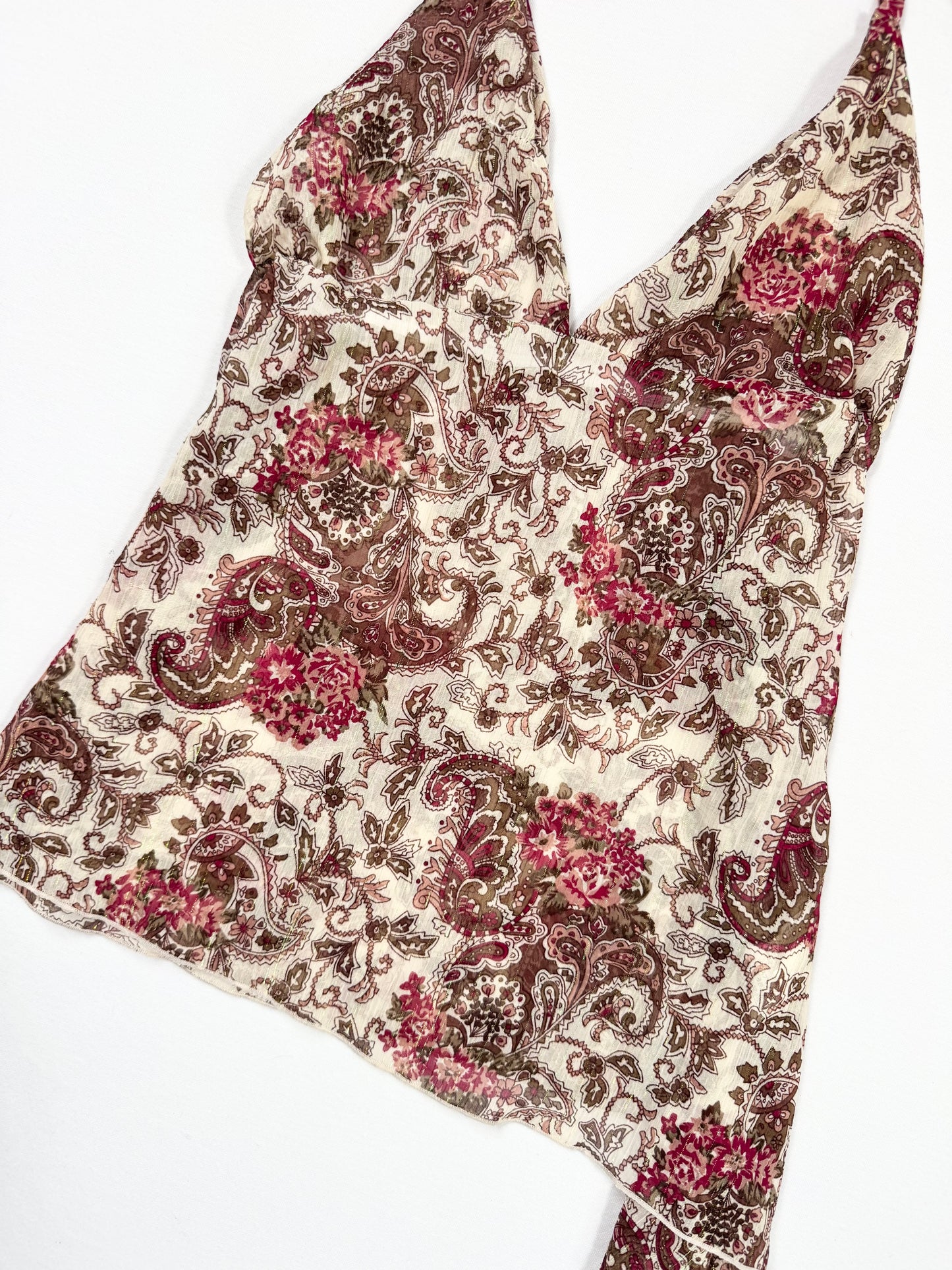 Paisley Halter Cami ♡ S