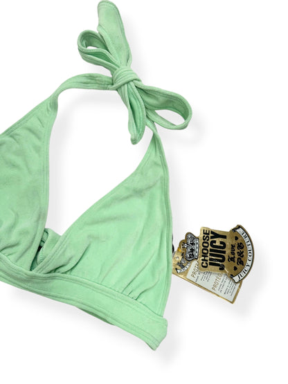 Juicy Couture Green & Pink Towelling Bikini ♡ M/L