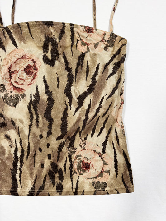 Glitter Animal Print Cami ♡ Size S