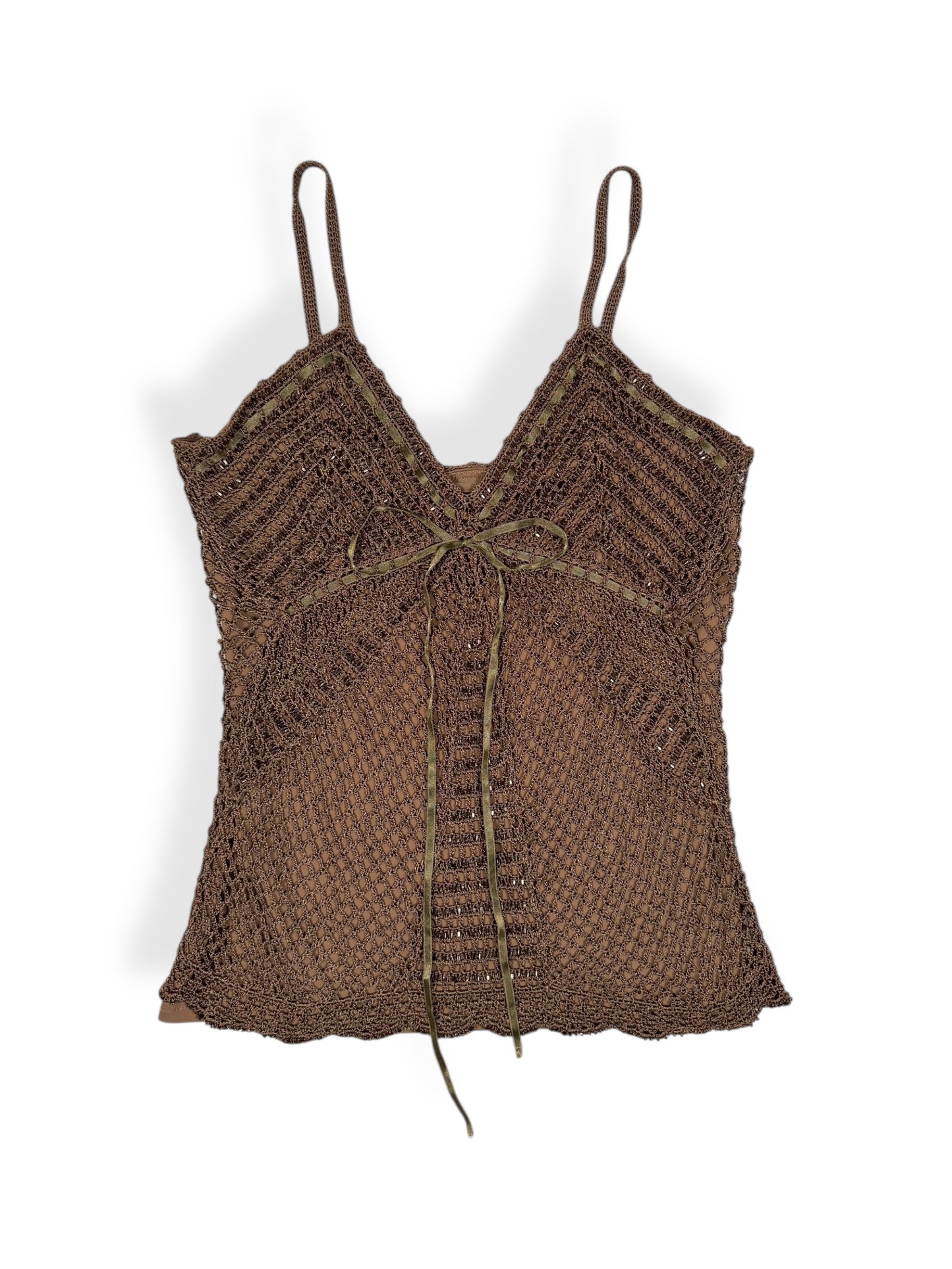 Beaded Crochet Cami ♡ Size S