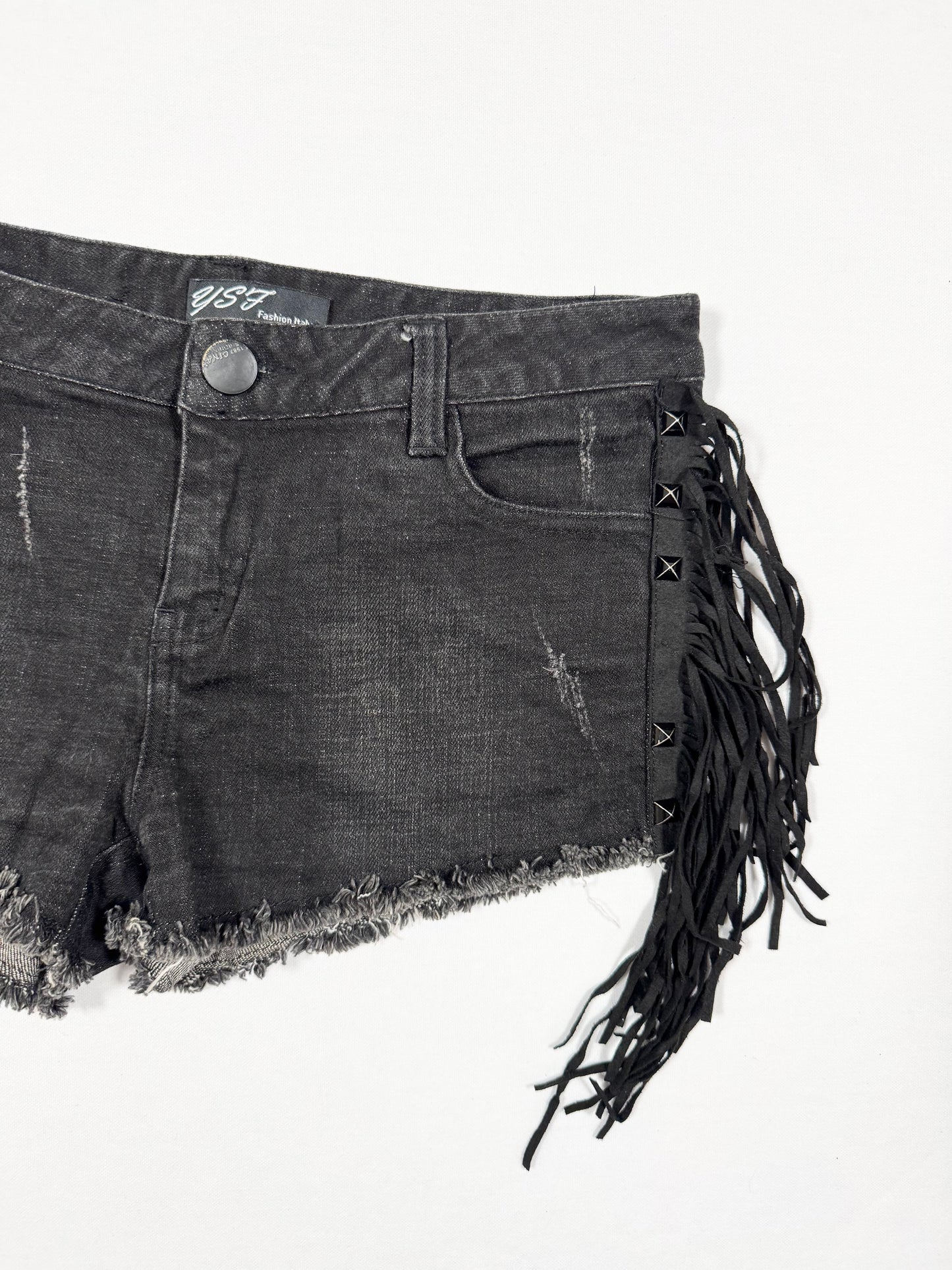 Fringe Mini Shorts ♡ Size S