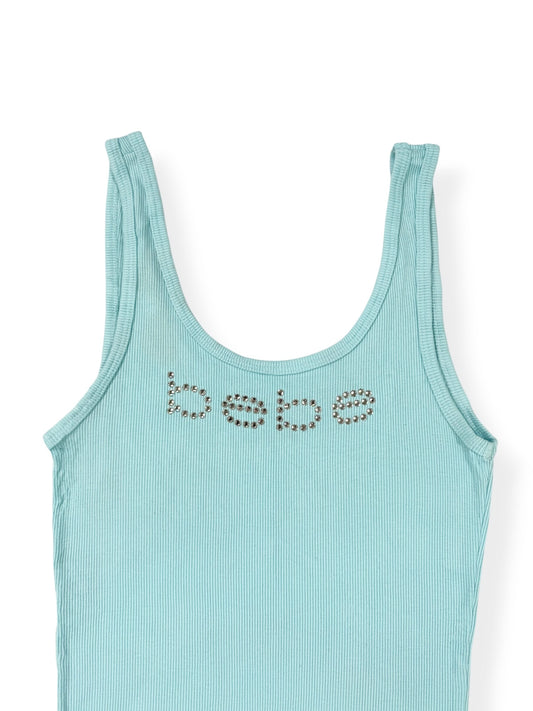 Bebe Baby Blue Tank ♡ S