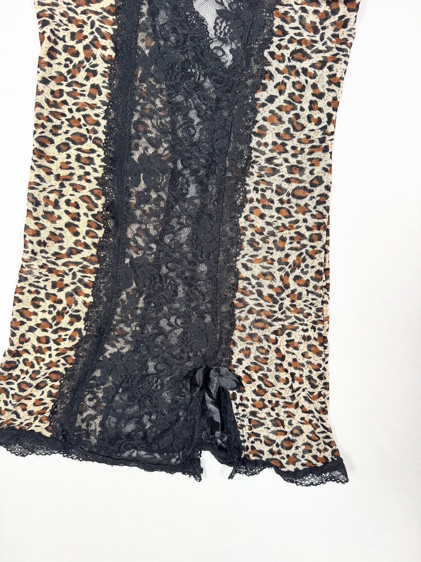 Leopard Black Lace Cami ♡ Size XS