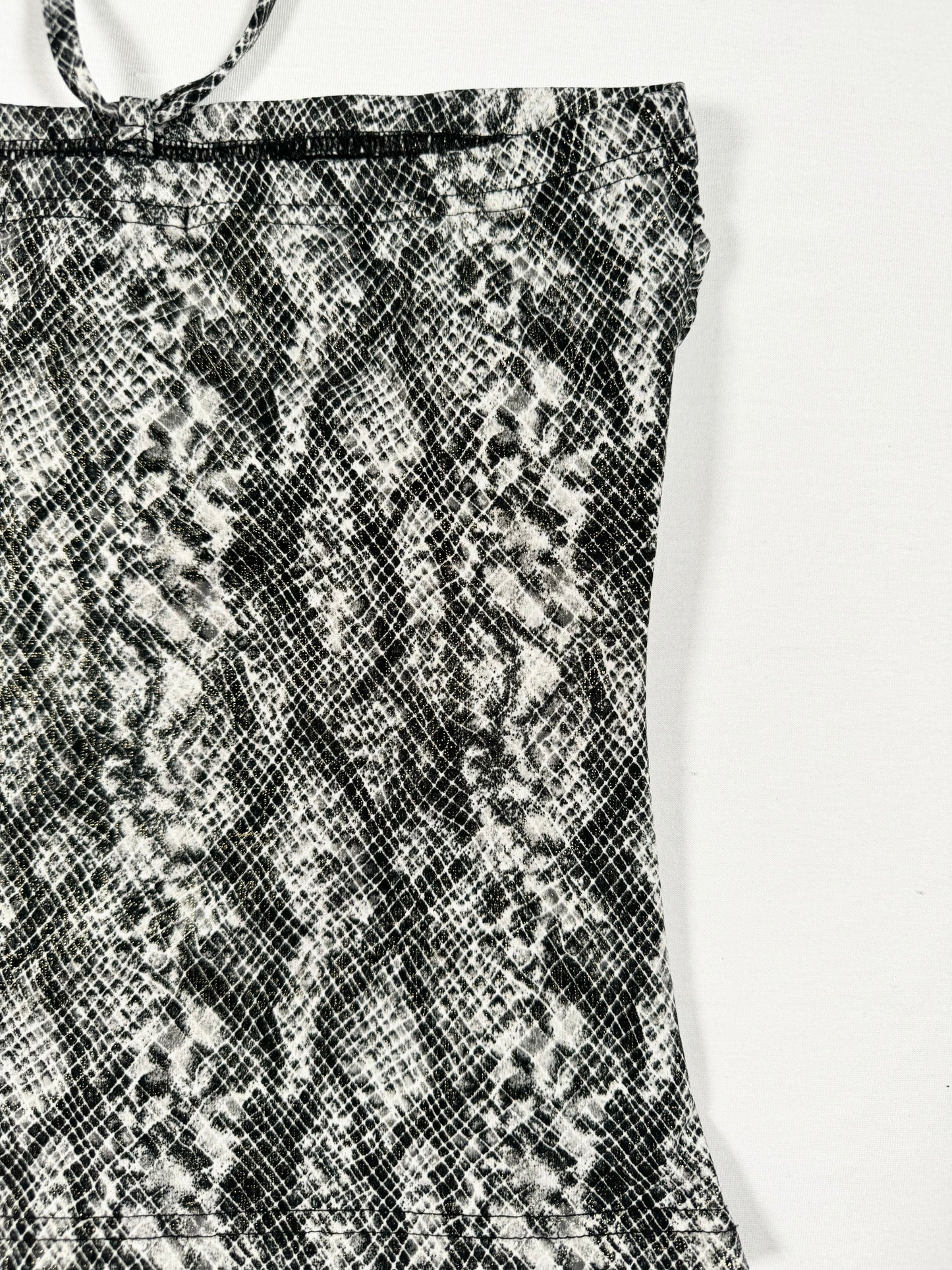 Snakeprint Halter