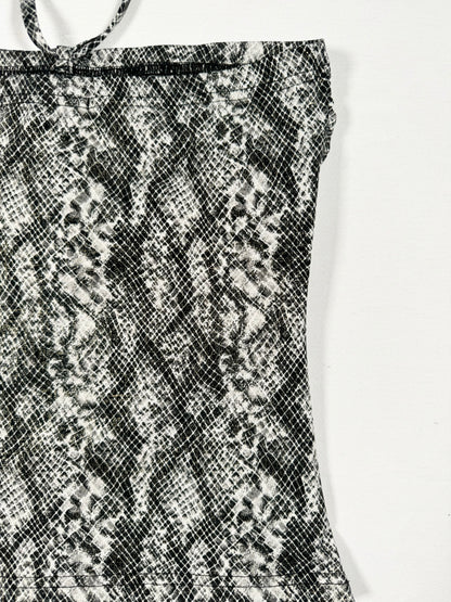 Snakeprint Halter