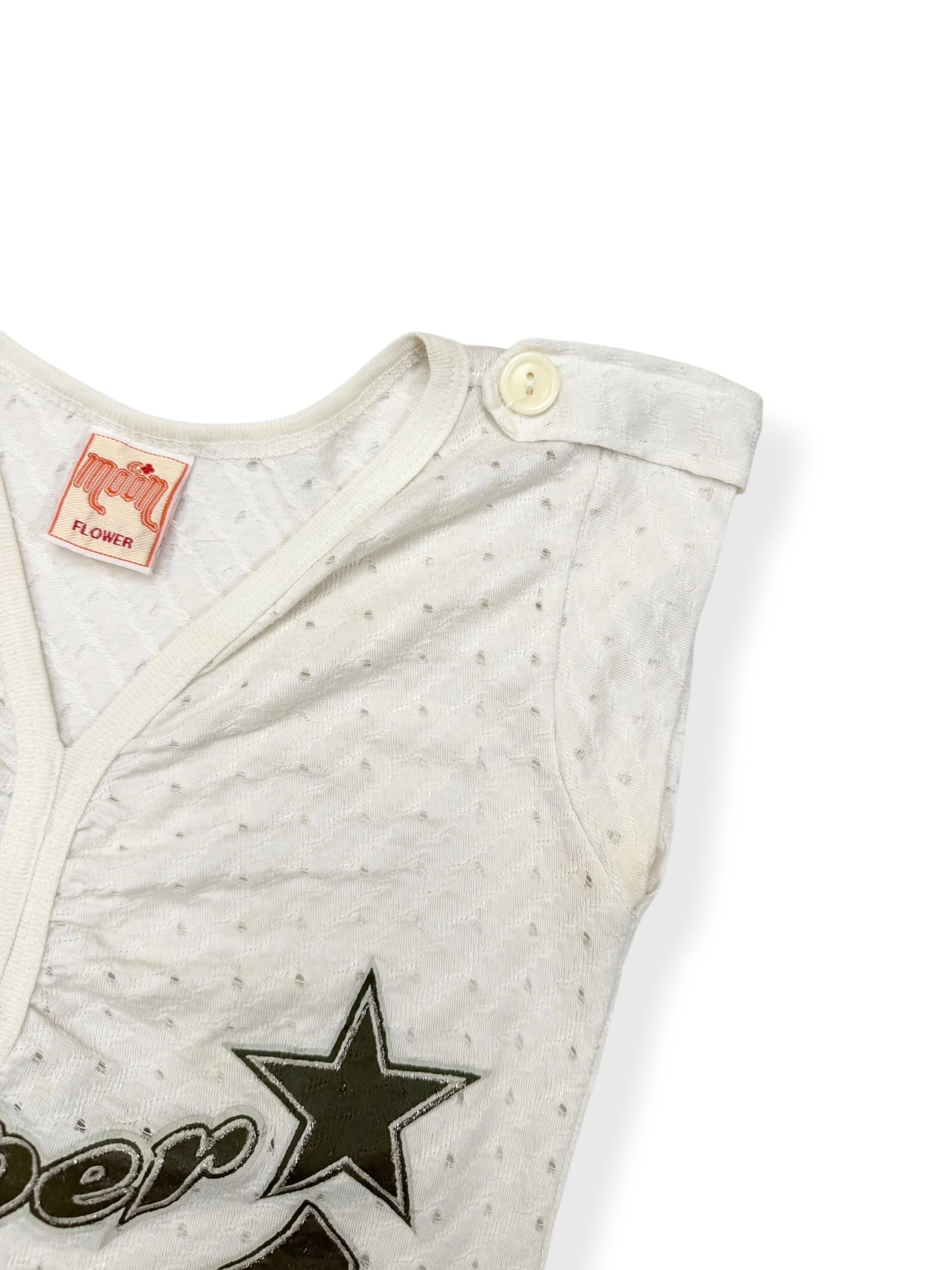 Super Pointelle Tee ♡ XS