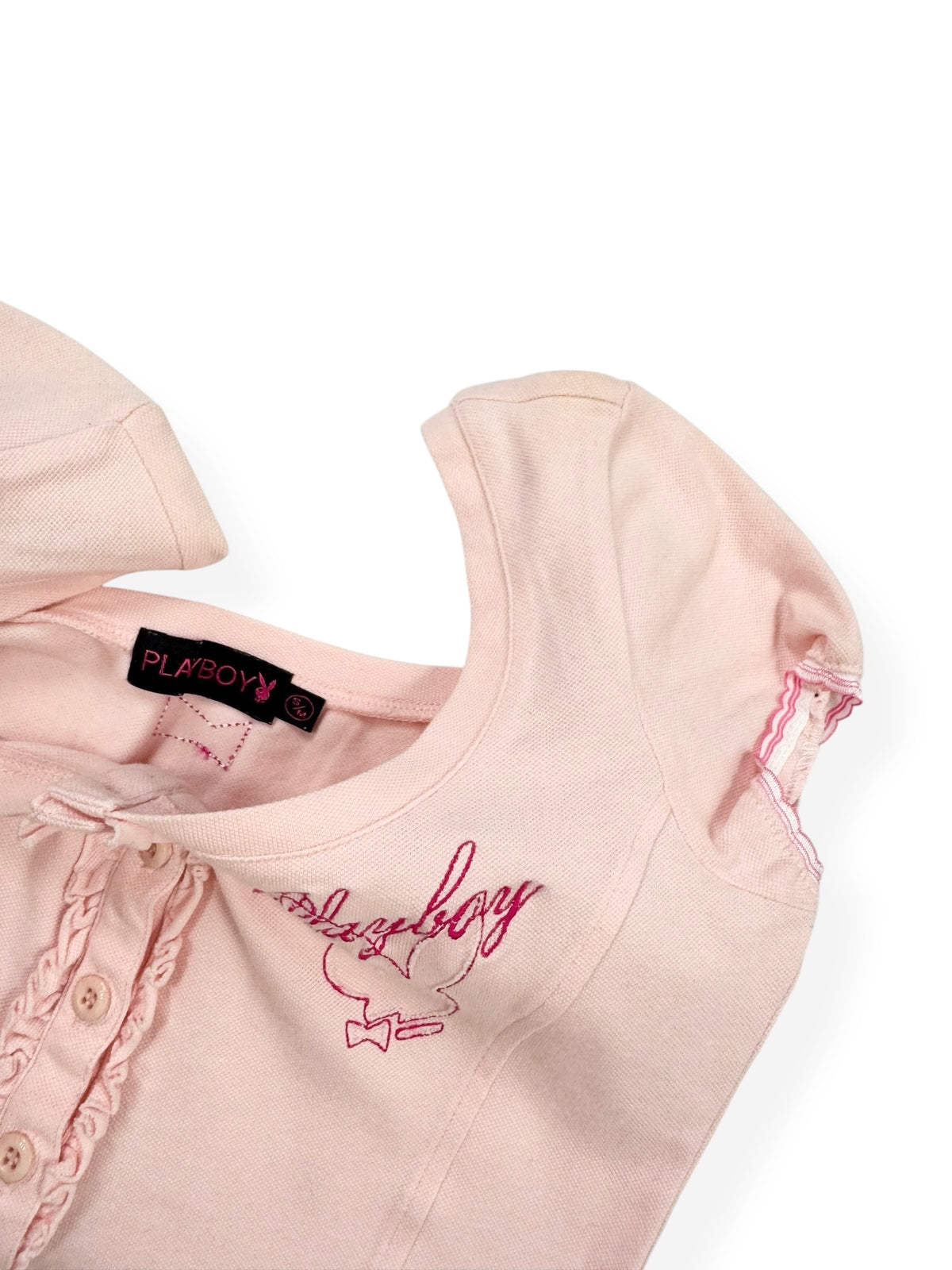 Pink Playboy Babydoll Tee ♡ S/M