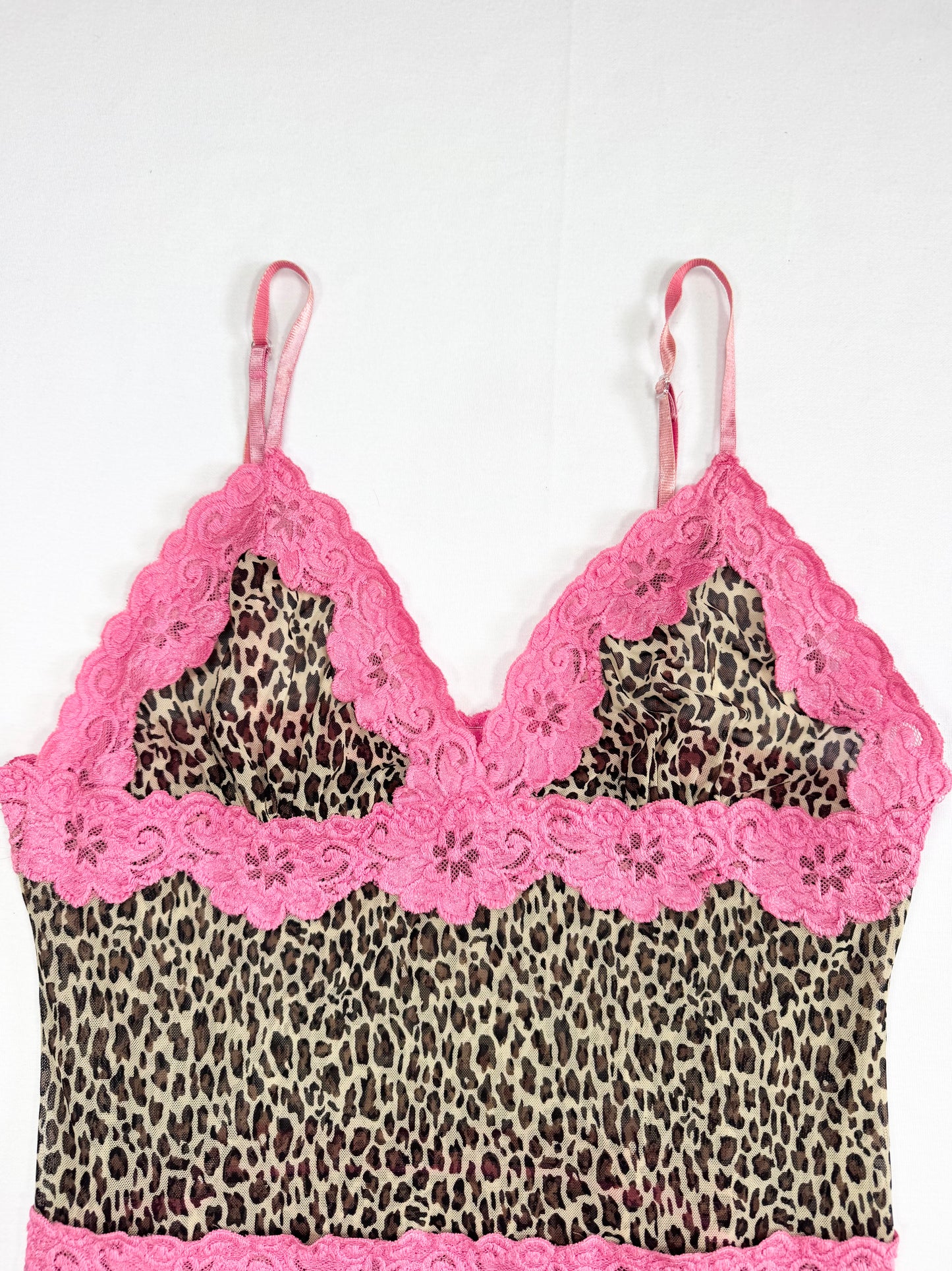 Rampage Leopard & Pink Lace Dress ♡ L