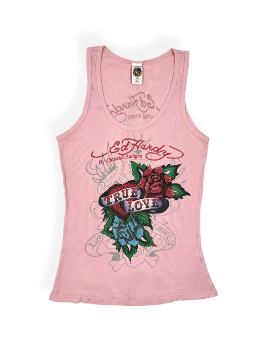 Ed Hardy Pink Tank