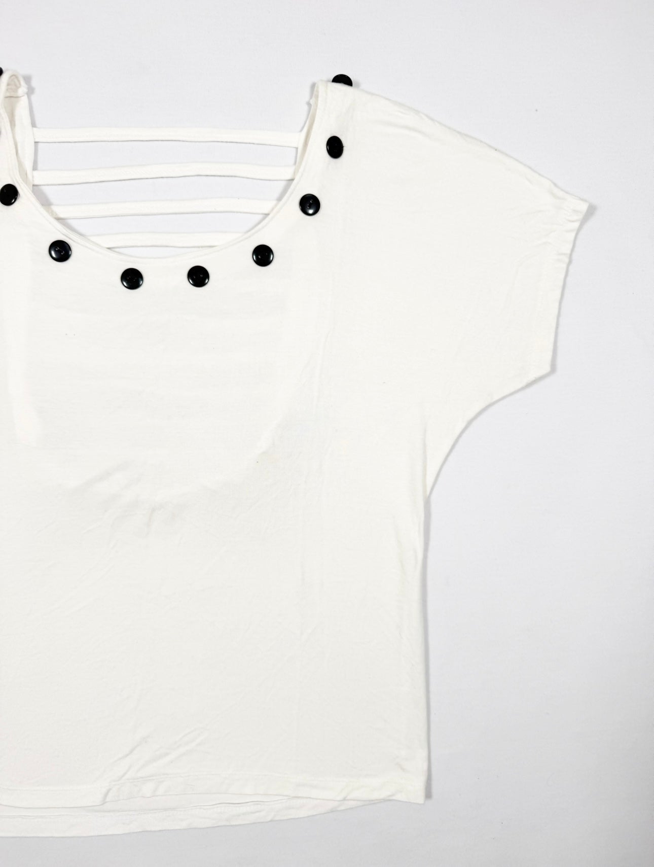 Cutout Back Batwing Tee ♡ Size S