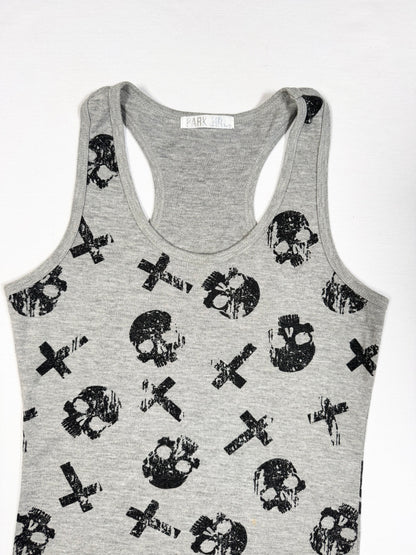Skull Cross Tank ♡ Size S