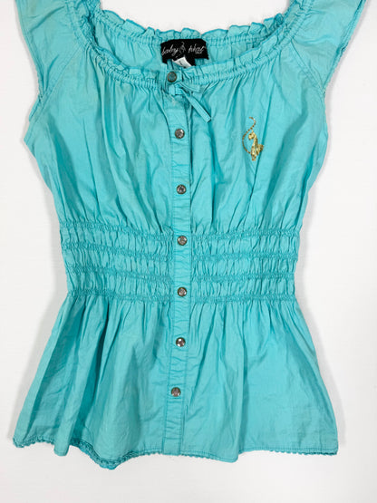 Baby Phat Milkmaid Top ♡ L