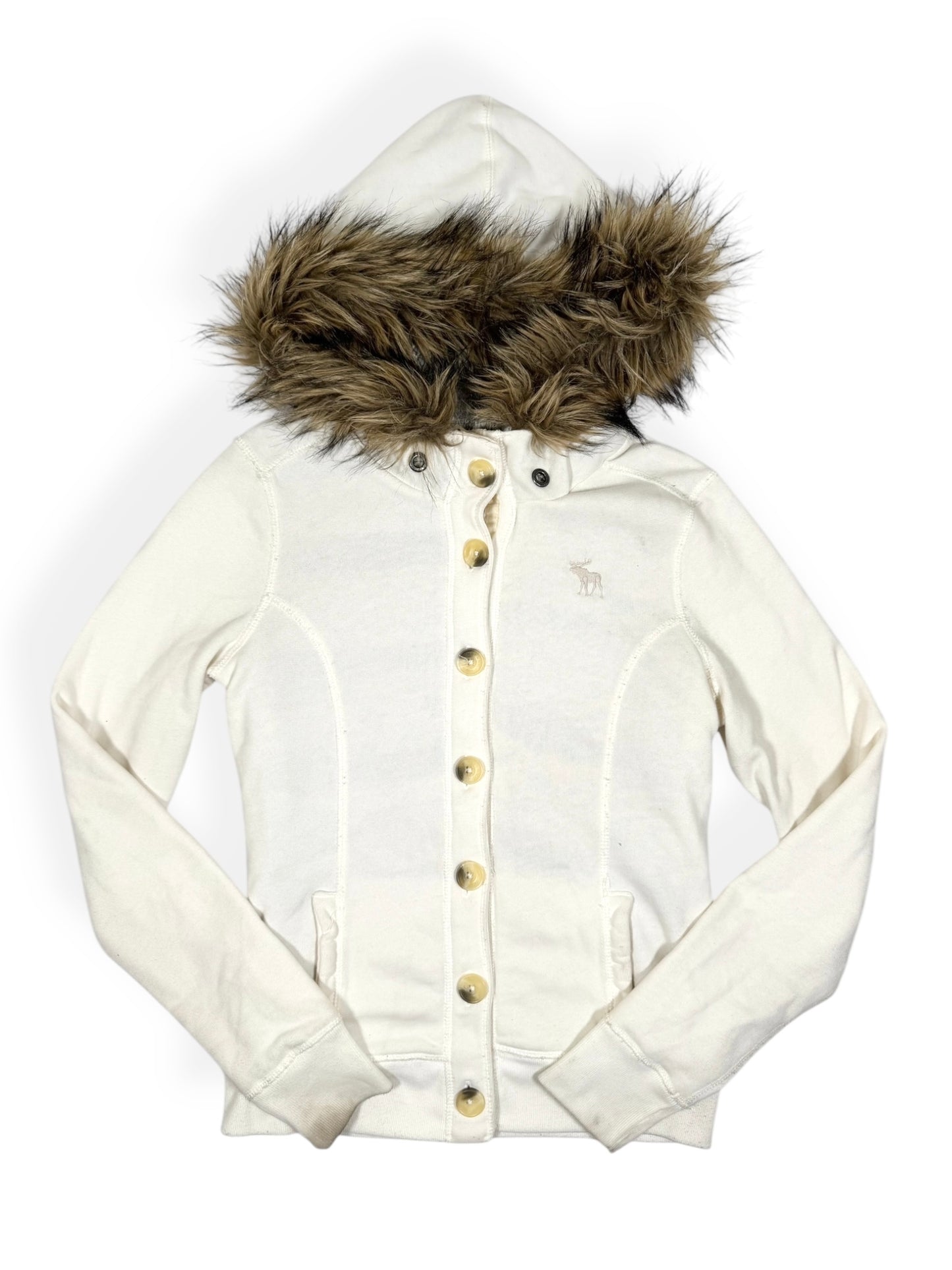 Abercrombie & Fitch Fur Hood Jacket