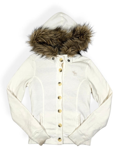 Abercrombie & Fitch Fur Hood Jacket