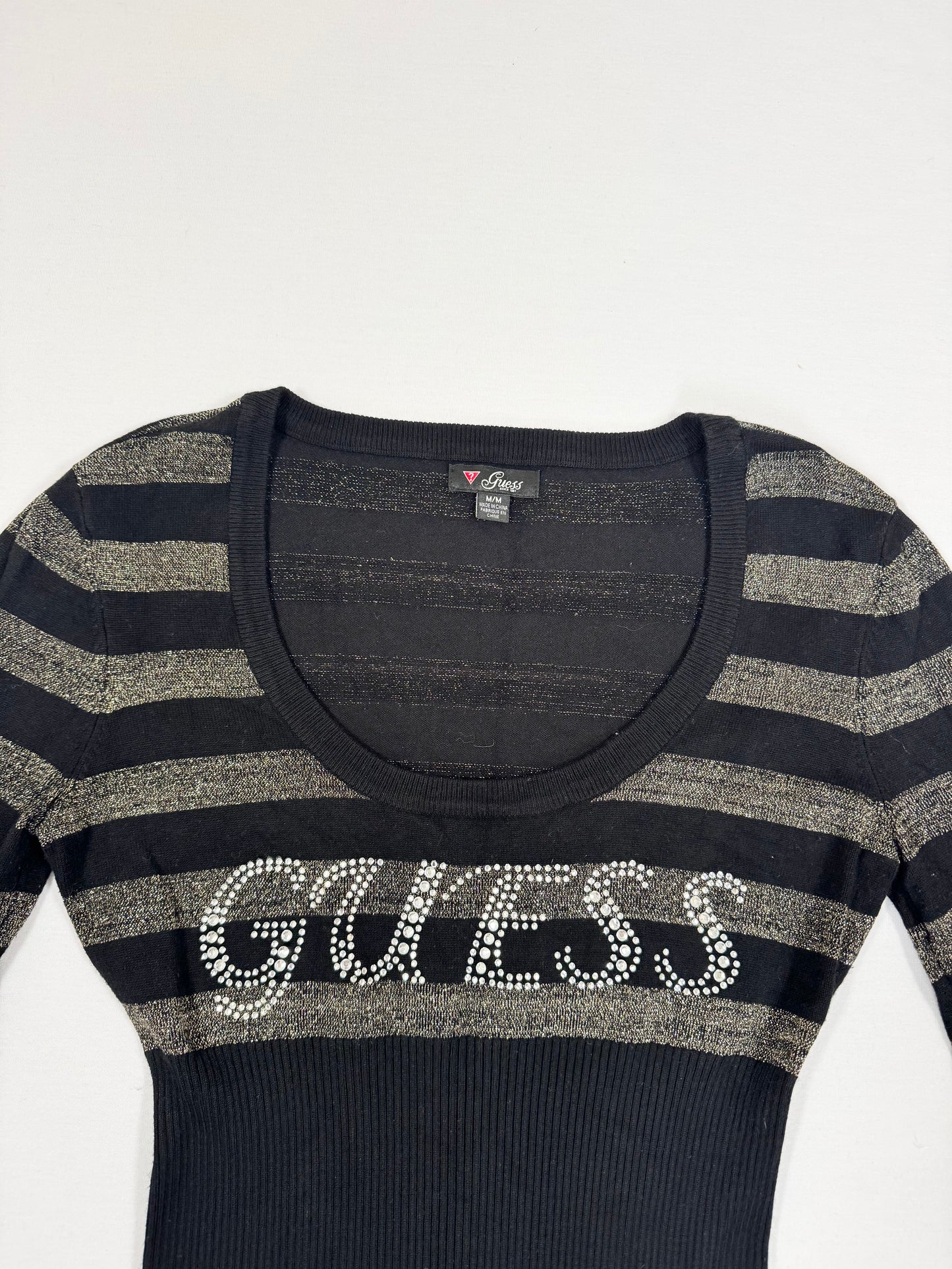 Guess Gold & Black Knit ♡ M