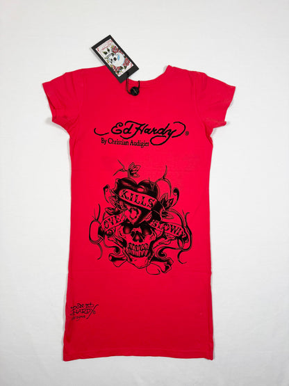 Ed Hardy Diamante Tee