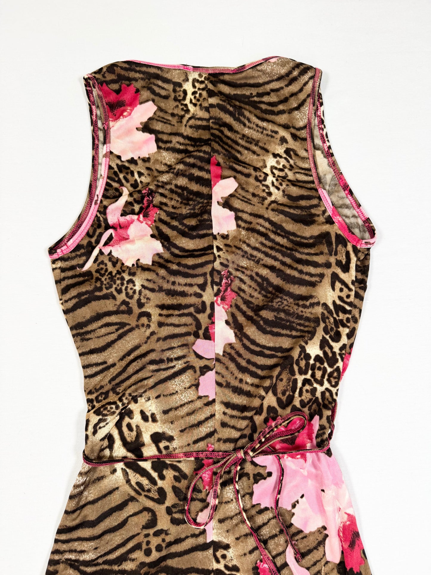 Morgan De Toi Flower & Animal Print Dress ♡ S