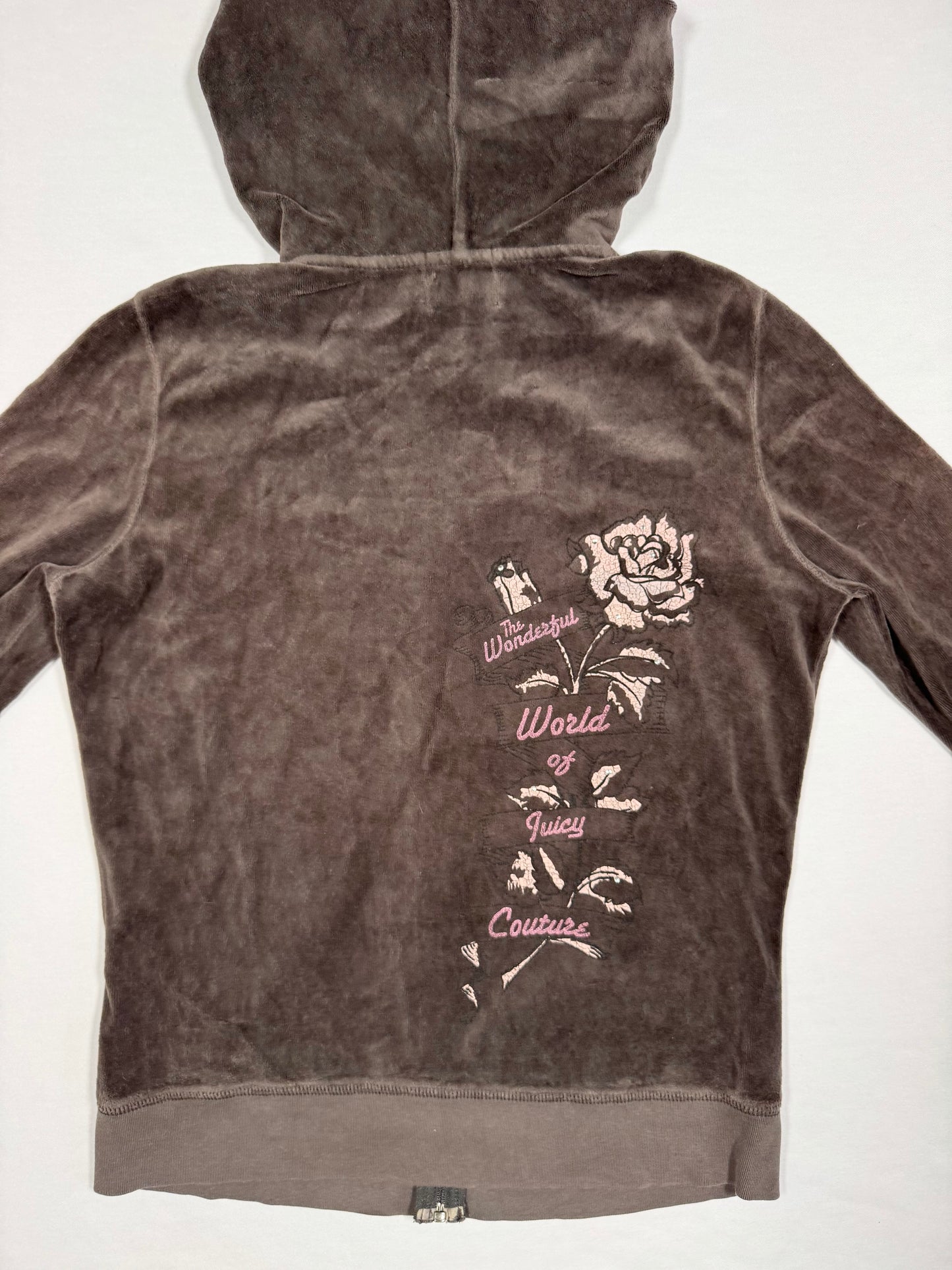 Juicy Couture Brown Zip Up ♡ Size L