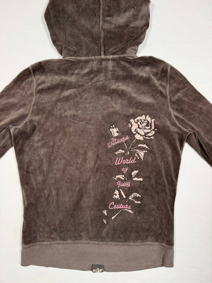 Juicy Couture Brown Zip Up ♡ Size L